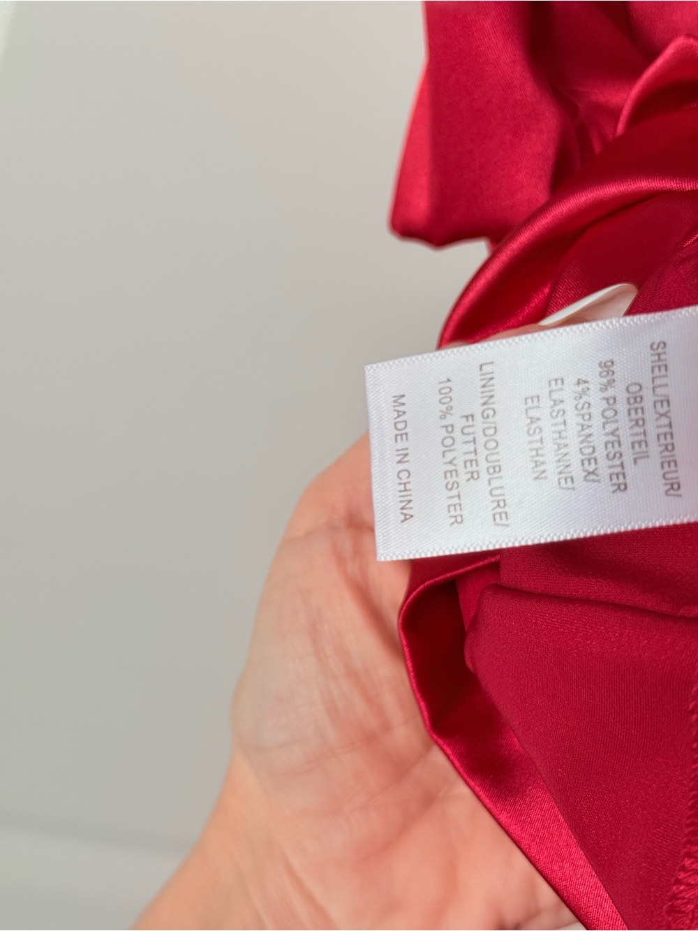 Adrianna Papell Hot Pink Satin Ruched Mini Dress - Picture 10 of 11